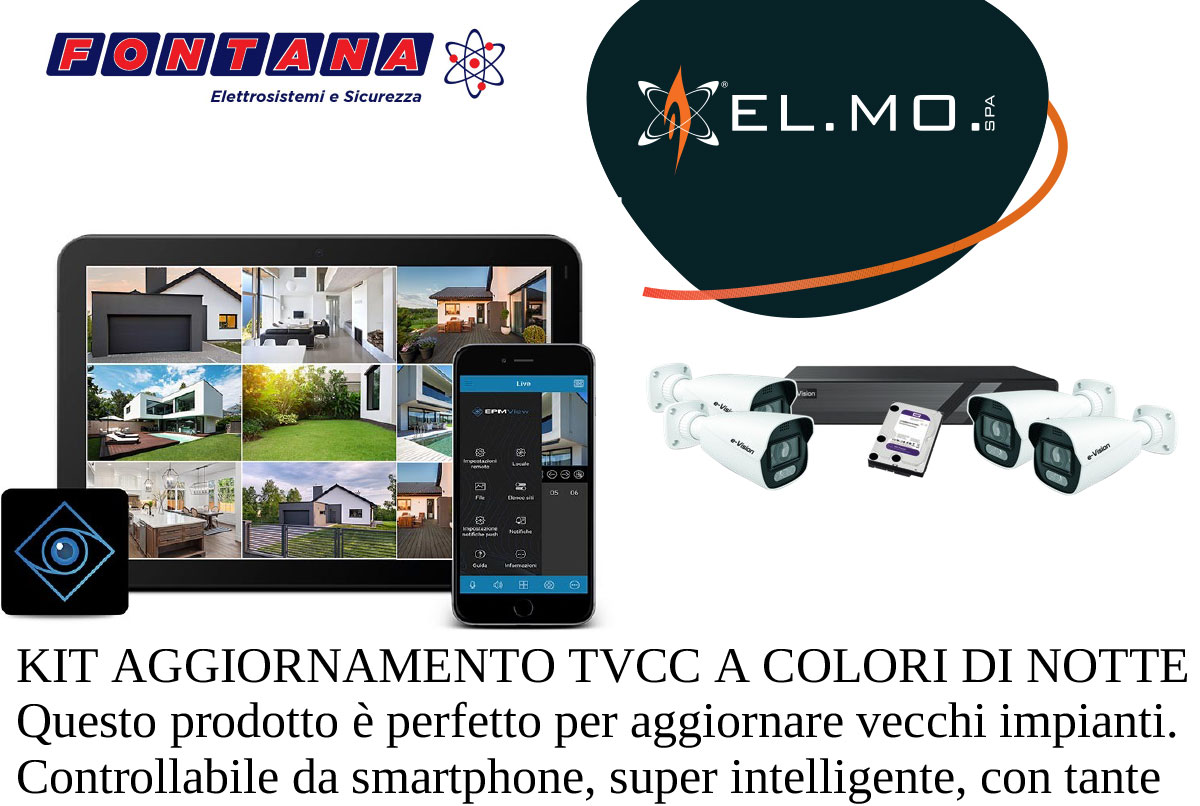 PROMO – Kit di Aggiornamento TVCC – Visione a Colori anche di Notte